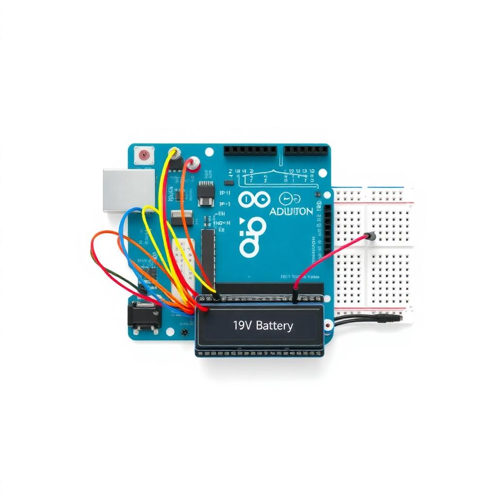 The Arduino setup